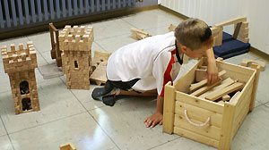 Bauen in der Bauecke
