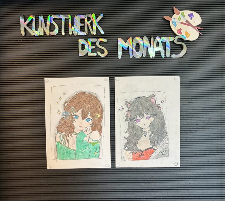 Kunstwerk des Monats Juni: Glückwunsch an A. aus der 6c!